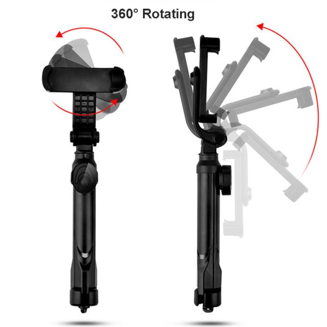 Xt10自撮り棒ワイヤレスBluetooth自撮り棒三脚リモコン付き一脚自撮り