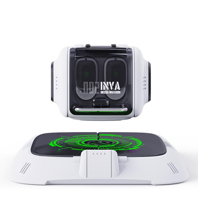 ワイヤレスヘッドセット スペースカプセルの機械的侵入 Bluetooth対応インイヤーイヤホン ワイヤレス充電スタンドの通販は 6,220円