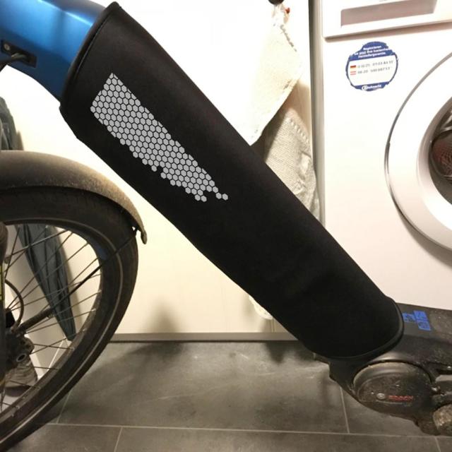 電動自転車バッテリーカバー耐候性防塵スリーブ自転車フレーム傷のつき