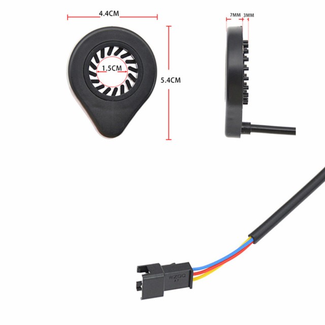 電動自転車 12 マグネット ダブル ホール アシスト センサー 一