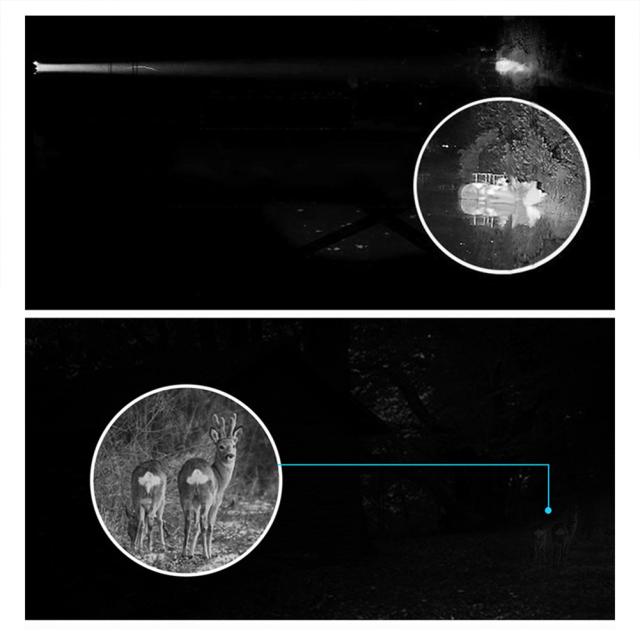 デジタル暗視単眼計器Nv4-32x赤外線高解像度チューブフォトビデオ