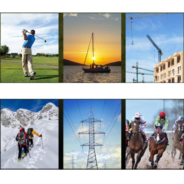 ゴルフ距離計 1200m ハンドヘルド ポータブル 赤外線 距離計 ゴルフ