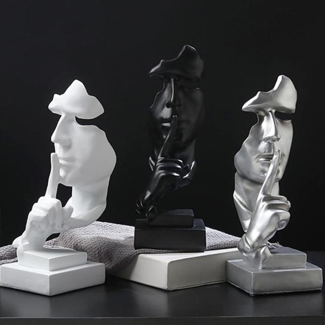 銅製 沈黙は金の置物  抽象的    装飾品   工芸品 美術品 銅製 沈黙は金の置物 抽象的 装飾品 工芸品 美術品