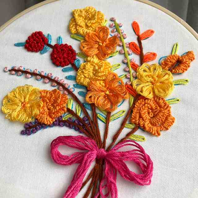 ヴィンテージクロス ハンドメイド手刺繍＆アンティークキルト·͜