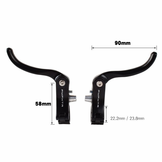 205Dバイクブレーキレバー23.8/22.2mm 25.4 /31.8mmMtb用自転車