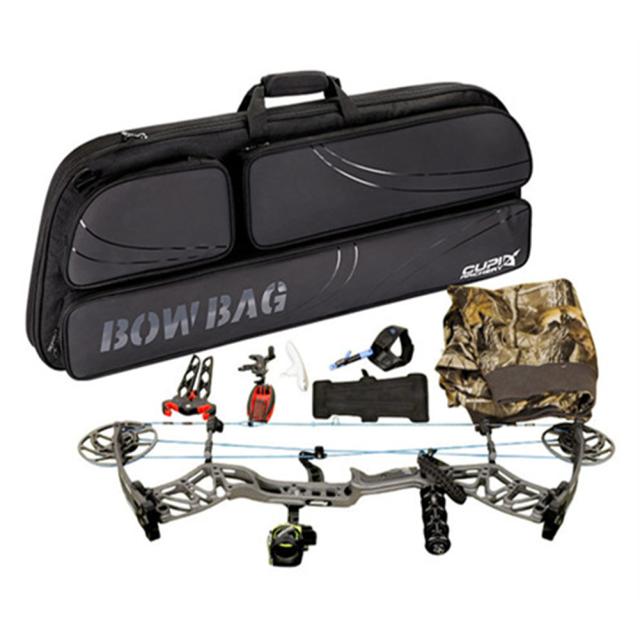 コンパウンドボウバッグ 厚みのある大容量オックスフォード布