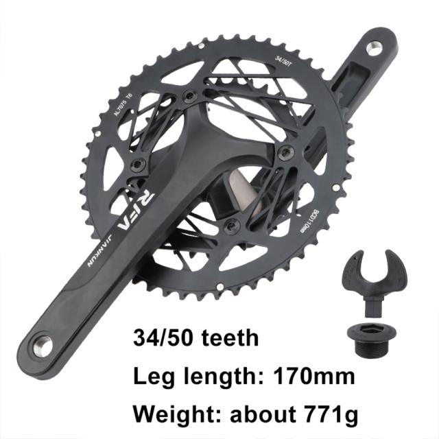 RFAロードバイククランク34/50Tダブルディスクスプロケット22スピード105キットレーシングバイククランクパーツ_15