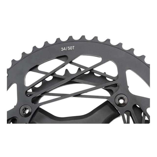 RFAロードバイククランク34/50Tダブルディスクスプロケット22スピード105キットレーシングバイククランクパーツ_9