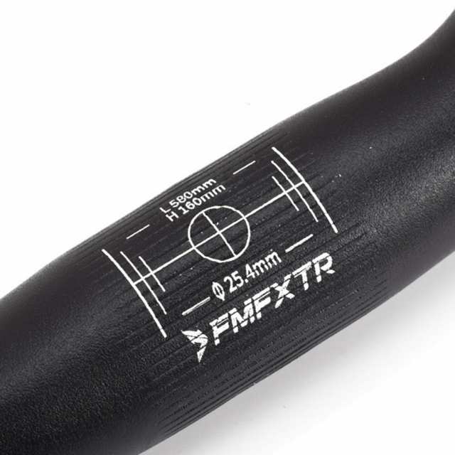 25.4mm 自転車ハンドルバー高強度アルミ合金 M 字型ハンドルバー