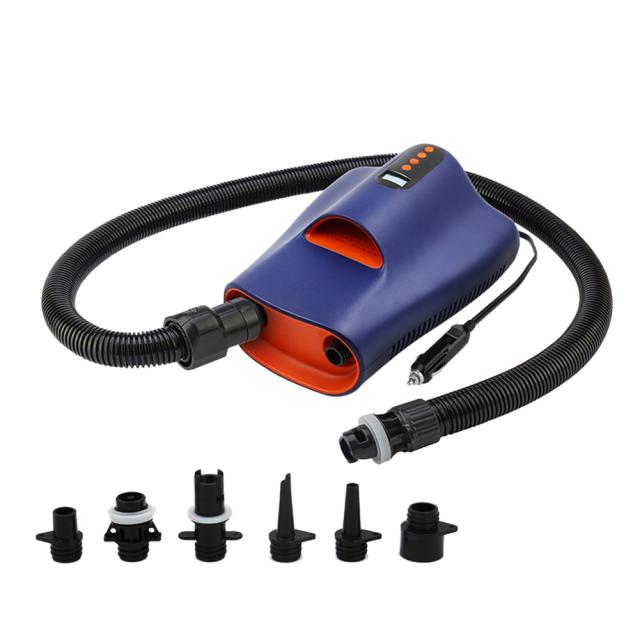 カヤックボートパドルボード用12v最大20Psisupエアポンプコンプレッサー高圧Lcdデジタル電動ポンプ カヤックボートパドルボード用12v最大20Psisupエアポンプ