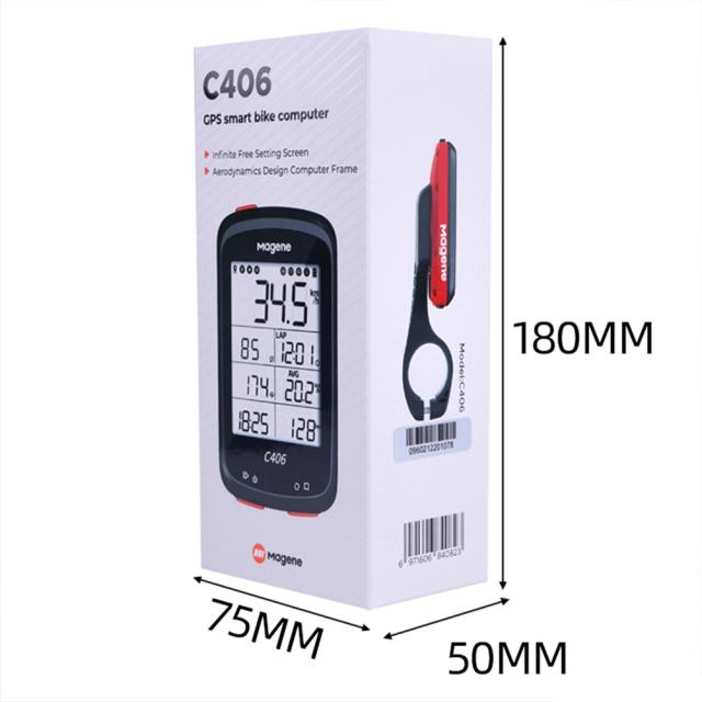 C406防水自転車Gpsスピードメーターバイクコンピューター英語版