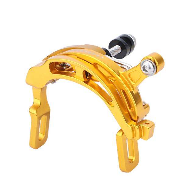 高張力スプリング耐摩耗性高靭性ブレーキレバーCキャリパー自転車アクセサリー付き1ペアアルミニウム合金バイクキャリパーブレーキ_4