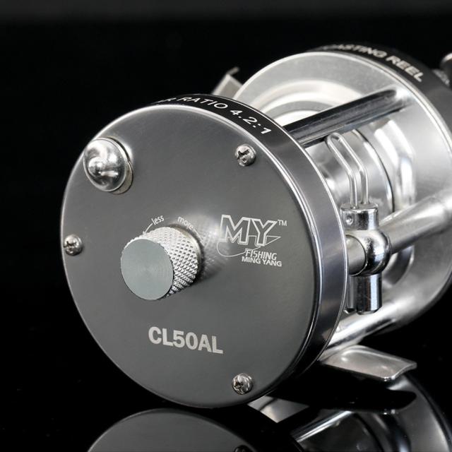 アルミニウム合金シングルロッカードラムホイール40l50l60lスローロッキングアイアンプレートドラム同期ラインレール海水オフショアフィッシングリール アルミニウム合金シングルロッカードラムホイール40l50l60lスロー