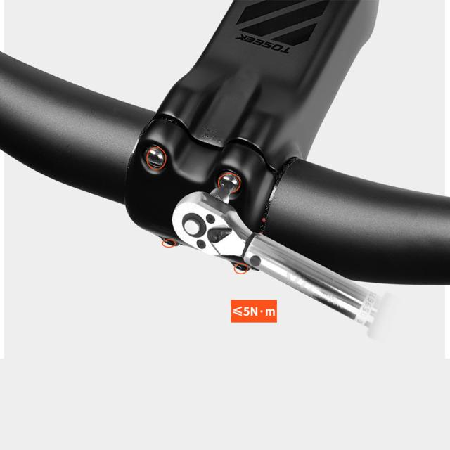 炭素繊維自転車幹軽量自転車ハンドルスタンドライザーアクセサリー蛇口マイナス 12 度 K01 部品_7