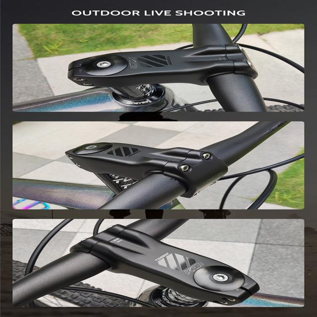 炭素繊維自転車幹軽量自転車ハンドルスタンドライザーアクセサリー蛇口マイナス 12 度 K01 部品_16