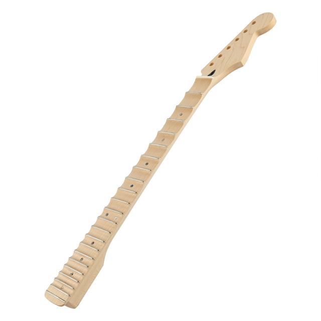 22フレットメイプルエレキギターネックスカラップウェーブ