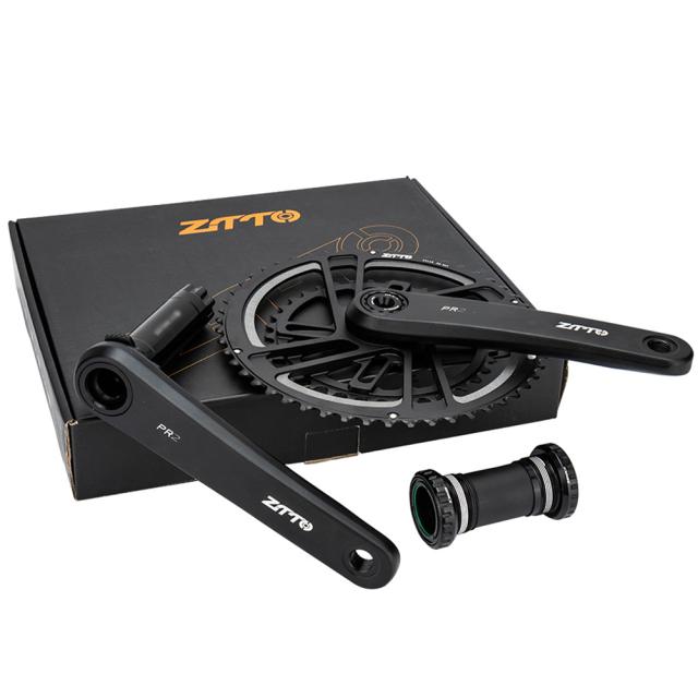 自転車ダブルディスク超軽量クランクセット Bsa-dub 中央軸アルミ合金