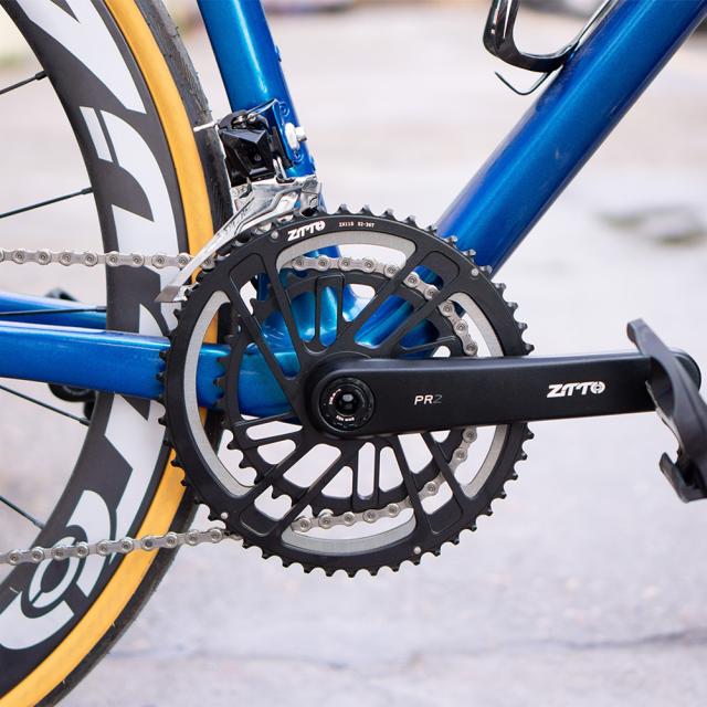 自転車ダブルディスク超軽量クランクセット Bsa-dub 中央軸アルミ合金