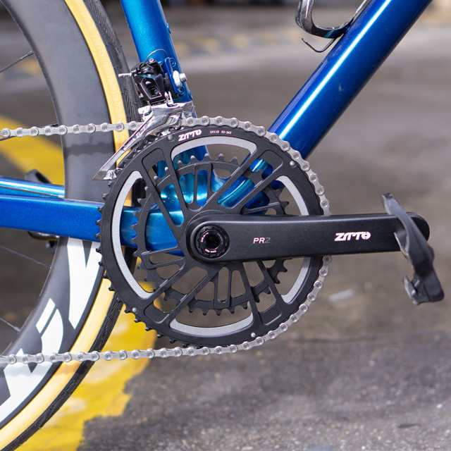 自転車ダブルディスク超軽量クランクセット Bsa-dub 中央軸