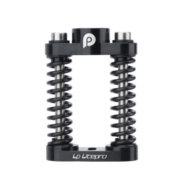 Birdy3 GT R20 / Birdy P40 Ti/Birdy2用アルミニウム合金バードカーフロントショックアブソーバー軽量ダブルスプリングサスペンションショック