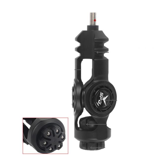 鋼球の減衰構造の衝撃吸収のアルミ合金の安定装置の付属品が付いている弓の衝撃吸収材 鋼球の減衰構造の衝撃吸収のアルミ合金の安定装置の付属