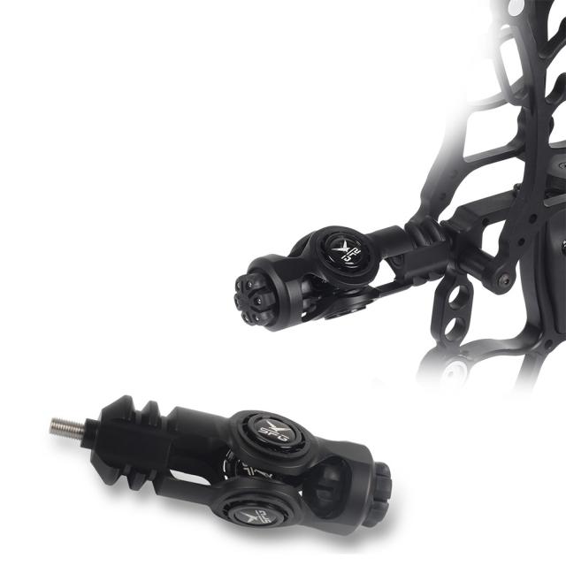 鋼球の減衰構造の衝撃吸収のアルミ合金の安定装置の付属