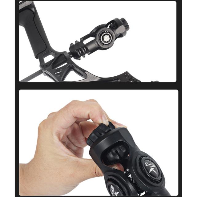 鋼球の減衰構造の衝撃吸収のアルミ合金の安定装置の付属