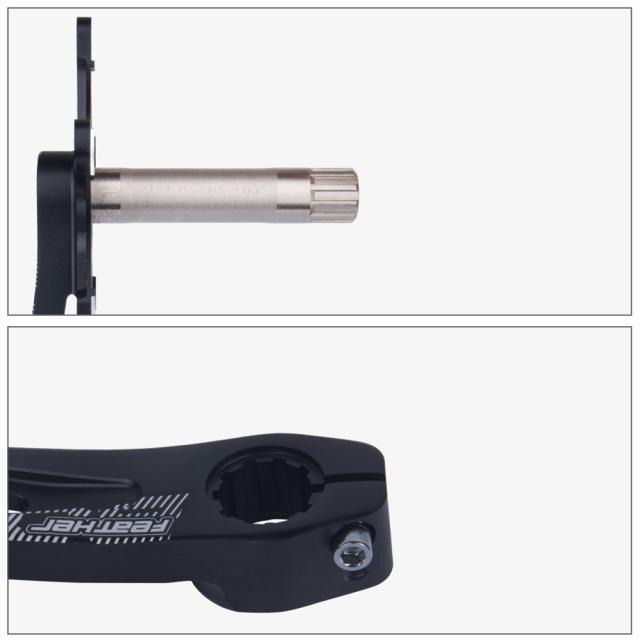 折りたたみ自転車チェーンホイール超軽量中空アルミ合金バイククランクセットプレート部品 54/56/58t