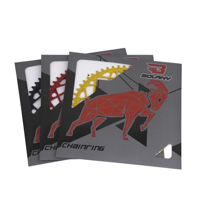 折りたたみ自転車チェーンホイール超軽量中空アルミ合金バイククランクセットプレート部品 54/56/58t