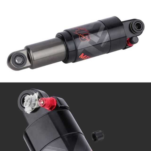 マウンテンフォールディングバイクスクーター用アルミニウム合金エアリアショックアブソーバー125/165/190mmサイクリングアクセサリー（ブッシング/ネジ付き）_3