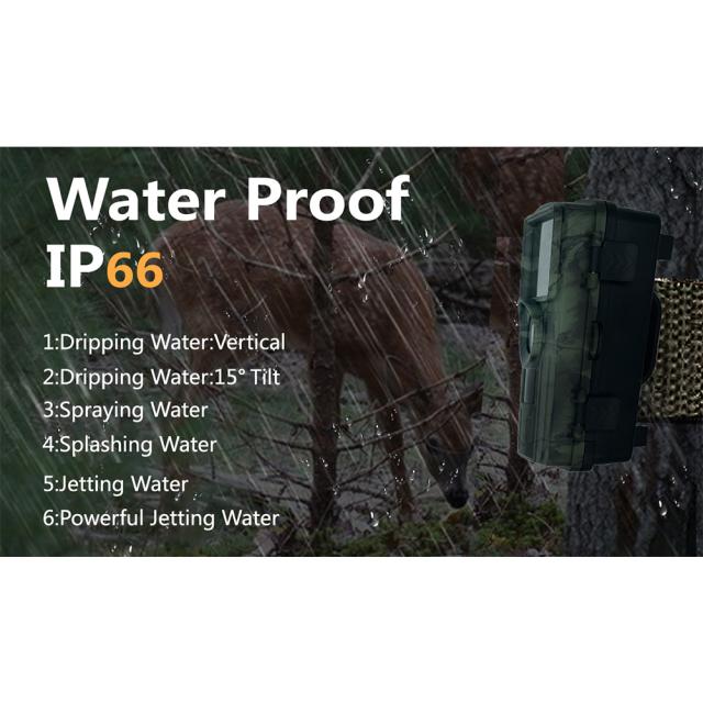 Pr 5000 1080p Hd 赤外線ハンティング カメラ 2.0 インチ Lcd