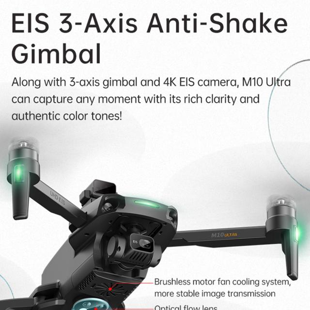 RC ドローン XMR/C M10 ウルトラ S リレー 障害物回避 3 軸 4k EIS ドローン 空中写真 リモート コントロール 航空機 RC ドローン XMR/C M10 ウルトラ S リレー 障害物回避 3 軸 4k EIS ドローン 空中写真 リモート コントロール 航空機