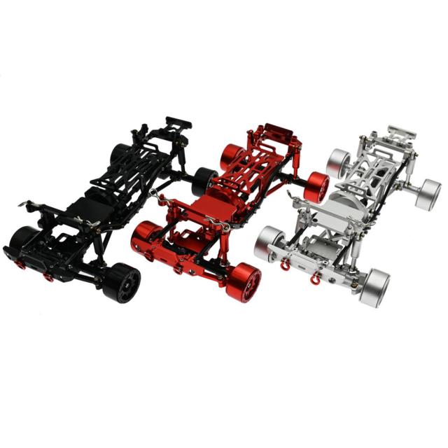 SPGCM アルミ合金フレーム メタル エンプティ フレーム 1:24 モデル カー アキシャル Scx24 90081 に対応