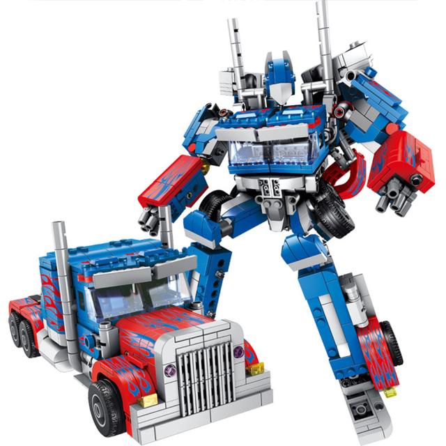 1セットビルディングブロック変形ロボットモデルセットインサートビルディングブロックDiy教育玩具 5,265円