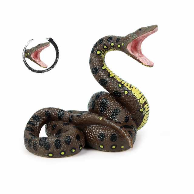 シミュレーションヘビのおもちゃハロウィントリッキーな現実的な