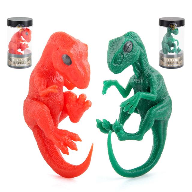 カラフルなシミュレーション恐竜動物モデル色変更可能な