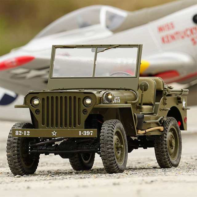 懐かしい【未使用】Jeep Willys 1/35 ジープ ラジコン - トイラジコン