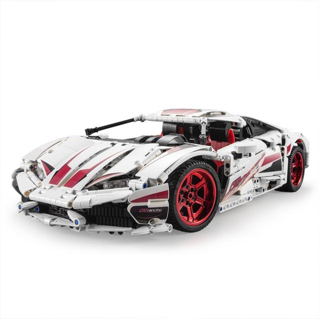 C61018LP610独立懸架システムを備えた4輪駆動レーシング車両モデルビルディングブロック玩具の組み立てが非常に難しい_1