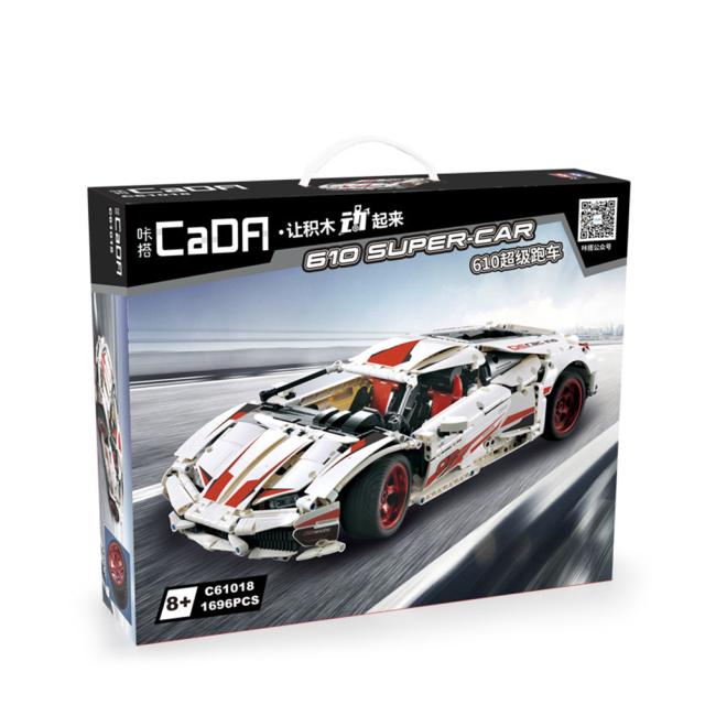 C61018LP610独立懸架システムを備えた4輪駆動レーシング車両モデルビルディングブロック玩具の組み立てが非常に難しい_3