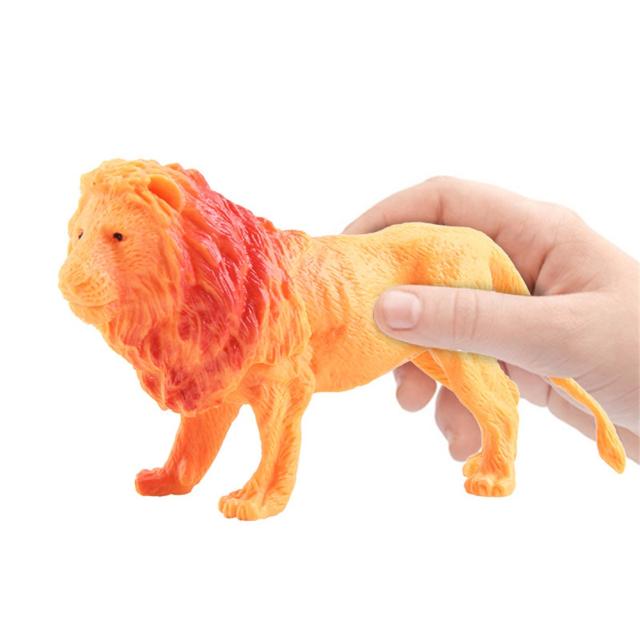 16個/セット動物フィギュアミニジャングル動物モデルおもちゃ