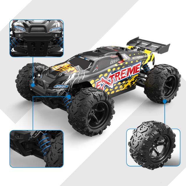 1:18 フルスケール高速 Rc カークライミングオフロード車 4wd 防水ドリフトリモートコントロールカーボーイズギフト用