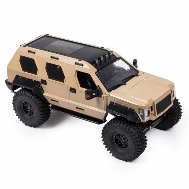 1/10Rcクローラーカー用の硬質プラスチック未組み立て324mmホイールベースG.pattonGxボディシェル