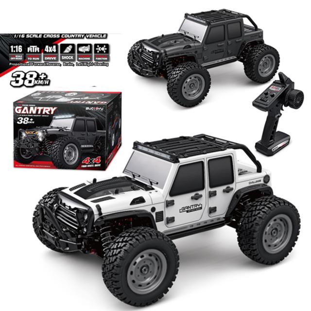 ハイシミュレーション四輪駆動ラジコンカー高速オフロードリモートコントロールカーLedライト1:16電動オフロードカーモデル_8