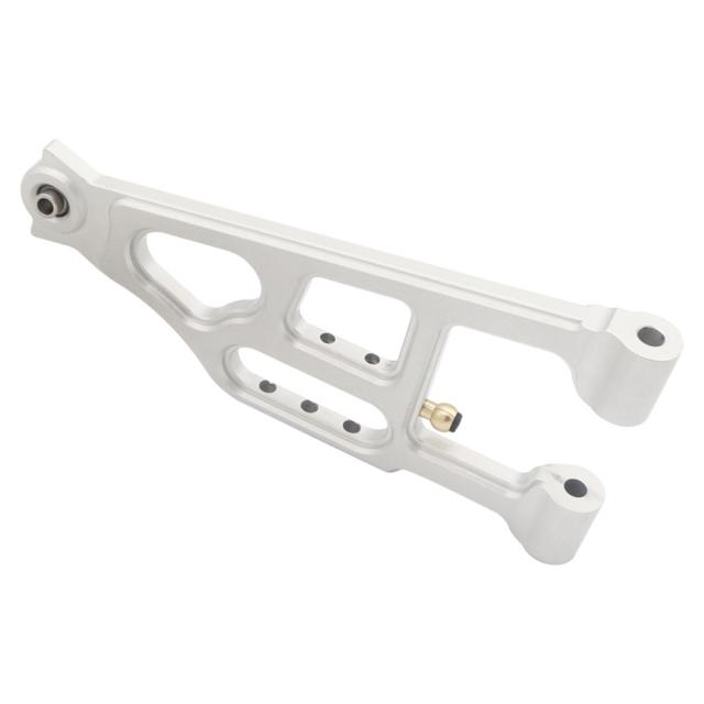 Losi Super BajaRey1/6デザートトラックと互換性のある耐久性のあるアルミニウム合金フロントロアアーム高品質サーボアクセサリー