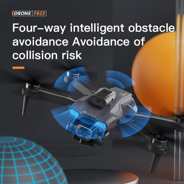 A9 ドローン 4 18k Hd デュアルカメラ Esc オプティカルフロー障害物回避ブラシレスモータープロフェッショナル折りたたみ Quadcopter おもちゃ
