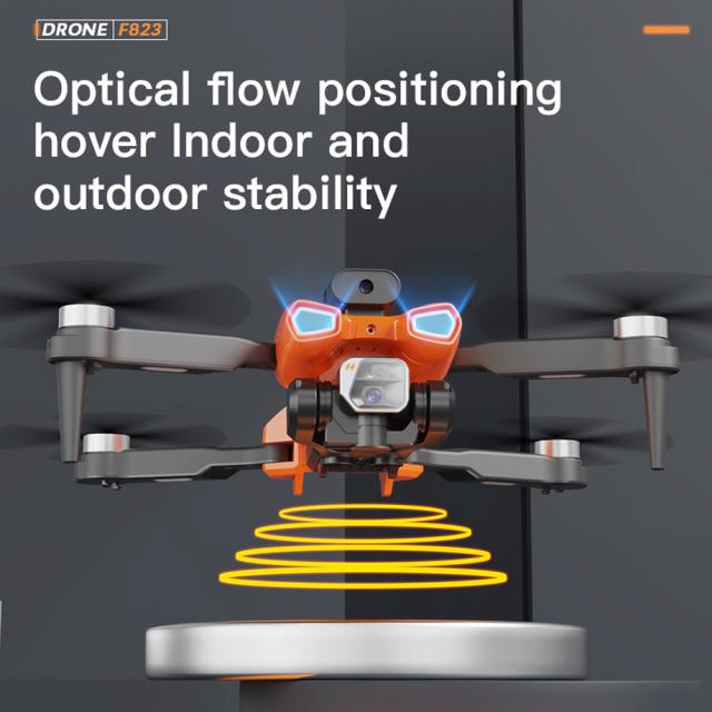 A9 ドローン 4 18k Hd デュアルカメラ Esc オプティカルフロー障害物回避ブラシレスモータープロフェッショナル折りたたみ Quadcopter おもちゃ