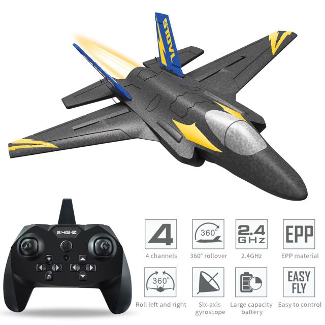 Kf605 F35 Rc 飛行機 2.4ghz 4ch 6 軸ジャイロ Rc Epp 飛行機 15 分飛行時間リモートコントロール航空機男の子のため