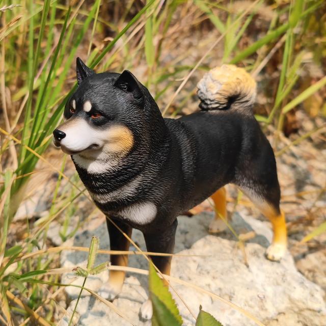 シミュレーション大型ペット犬アクションフィギュア楽しい現実的