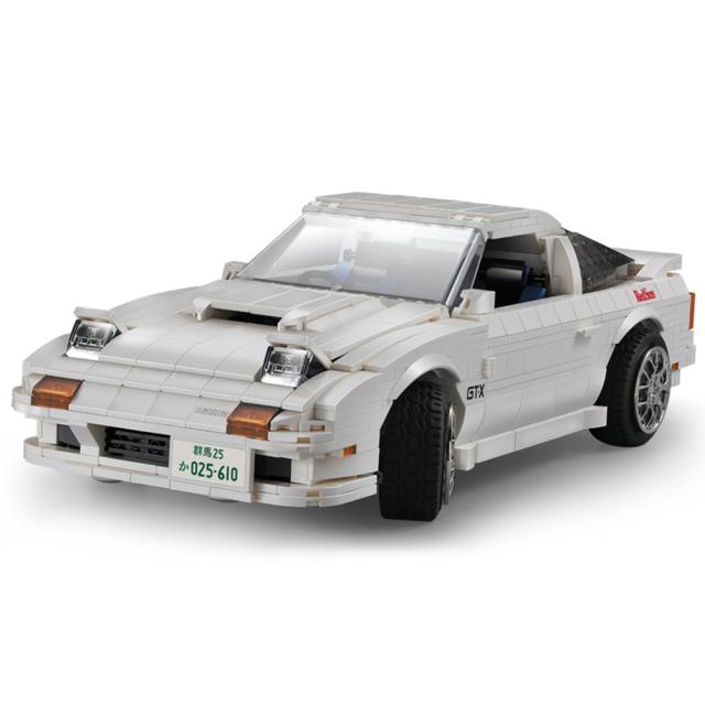 C61022/C61023組み立てられたビルディングブロックスポーツカーのおもちゃの比率子供男の子のための調整された多機能レーシングモデル