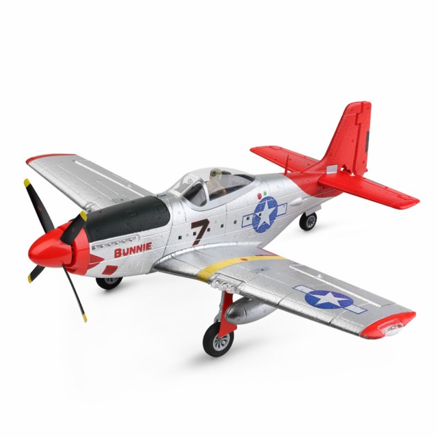 Wltoys Xk A280 Rc 飛行機 P51 戦闘機シミュレータ 2.4 グラム 3d6g 